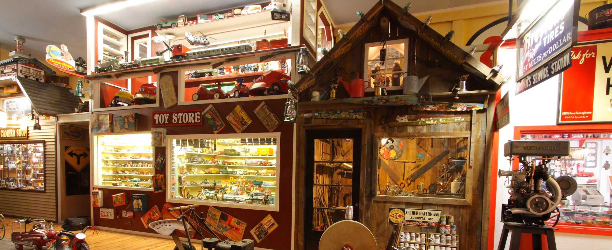 Don't forget to visit Billville while inside the museum
