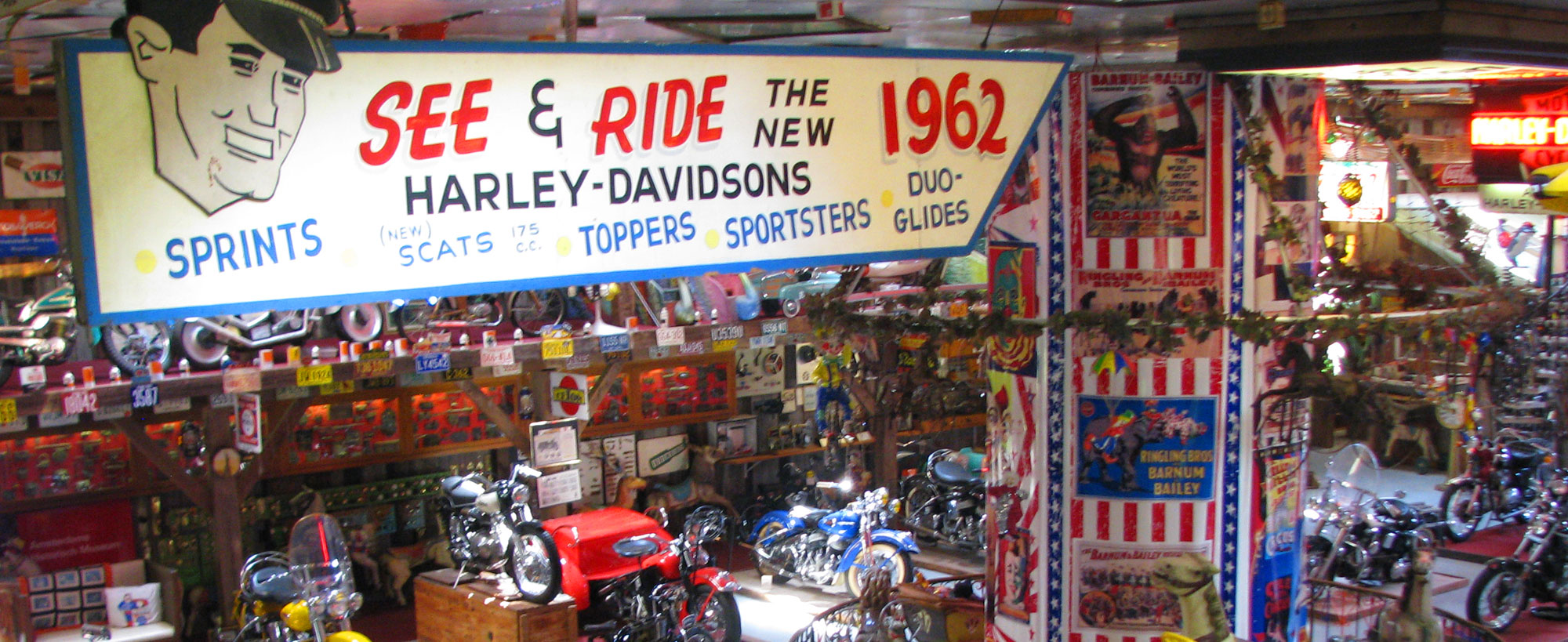 THIS IS NOT BILL'S CUSTOM CYCLES&nbsp;Inside the Museum you'll be amazed at what Bill has collected